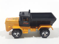 2000 Hot Wheels Oshkosh Snow Plow Truck Orange Yellow with Black Die Cast Toy Car Vehicle No Plow