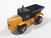 2000 Hot Wheels Oshkosh Snow Plow Truck Orange Yellow with Black Die Cast Toy Car Vehicle No Plow