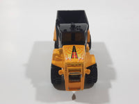 2000 Hot Wheels Oshkosh Snow Plow Truck Orange Yellow with Black Die Cast Toy Car Vehicle No Plow