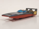 2011 Hot Wheels HW City Works H2GO Harbor Patrol Grey Die Cast Toy Speed Boat Watercraft Vehicle