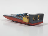 2011 Hot Wheels HW City Works H2GO Harbor Patrol Grey Die Cast Toy Speed Boat Watercraft Vehicle