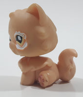 2007 Hasbro LPS Littlest Pet Shop Orange Cat Character 1 3/4" Tall Toy Figure