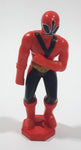 2011 McDonald's SCG Saban's Power Rangers Red Ranger 3 5/8" Tall Toy Figure