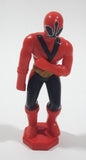 2011 McDonald's SCG Saban's Power Rangers Red Ranger 3 5/8" Tall Toy Figure