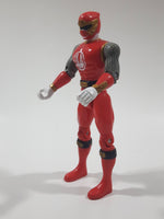 2002 Bandai Power Rangers Red Ranger 5 1/2" Tall Toy Figure