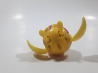 SML Spin Master Zoobles Yellow and Pink Bug Transforming Ball Small 1 1/4" Diameter Plastic Toy