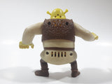 2013 Wendy's Dreamworks Animation Scared Shrekless Movie Shrek Character 4 1/2" Tall Plastic Toy Figure