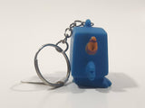 Oriental Trading Nanton 1015 Blue Monster Character Squishy Rubber 1 1/4" Tall Key Chain