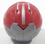 2011 McDonald's SML Spin Master Bakugan Mechtanium Surge Bolcanon Red and Grey Transforming Ball Small 1 3/4" Diameter Plastic Toy