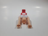 2017 Hasbro Fantastic Gymnastic Vault Challenge Red and White Gymnast 7 1/2" Long Plastic Toy Replacement Piece