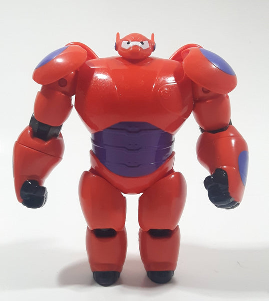 2014 Bandai Disney Big Hero 6 Movie Film ArmorUp Baymax Character 4 1/4" Tall Toy Action Figure