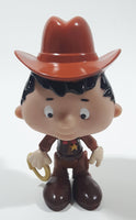 1995 Subway Fox Kids Bobby's World Bobby Cowboy Sheriff Character 3 1/2" Tall Toy Figure