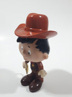 1995 Subway Fox Kids Bobby's World Bobby Cowboy Sheriff Character 3 1/2" Tall Toy Figure