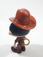 1995 Subway Fox Kids Bobby's World Bobby Cowboy Sheriff Character 3 1/2" Tall Toy Figure