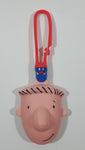1999 McDonald's BHVE Doug's First Movie Head Shaped Doug Character Plastic Toy Clip