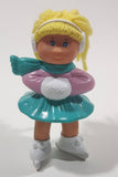 1992 McDonald's CPK Cabbage Patch Kids Character Figure Skating 3 1/4" Tall Plastic Toy Figure