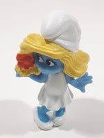 2011 McDonald's Peyo Smurfs Smurfette 3 1/2" Tall PVC Toy Figure