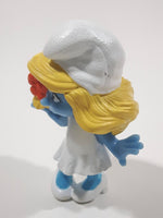 2011 McDonald's Peyo Smurfs Smurfette 3 1/2" Tall PVC Toy Figure