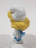 2011 McDonald's Peyo Smurfs Smurfette 3 1/2" Tall PVC Toy Figure