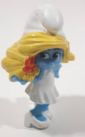 2011 McDonald's Peyo Smurfs Smurfette 3 1/2" Tall PVC Toy Figure