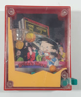 1999 Wendy's Fox Children's Network Bobby's World Bobby O's Cereal Box Shaped Basketball Game Toy 3 1/2" Tall