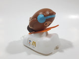 2010 McDonald's 2010 Vancouver Winter Olympic Games Quatchi Ski Jumping 2 3/4" Tall Plastic Toy