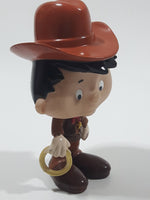 1995 Subway Fox Kids Bobby's World Bobby Cowboy Sheriff Character 3 1/2" Tall Toy Figure