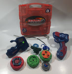 Beyblade Metal Masters Case with Launchers, Beyblades, and Parts