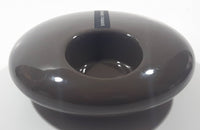 Torre & Tagus Collection 5" Diameter Dark Grey Round Tealight Candle Holder