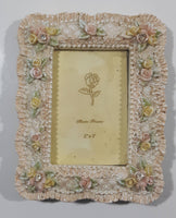 Pink Rose Flower Themed 3D Resin Photo Picture Frame
