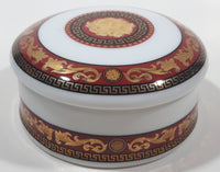 Casa Elite Home Collections Juno Pattern Fine Porcelain Trinket Box