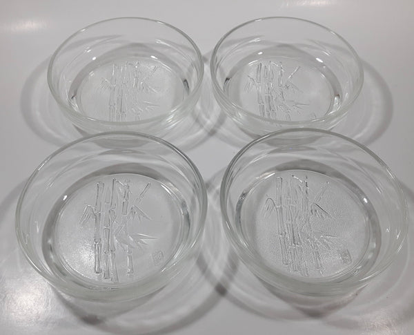 Vintage clear glass embossed one cup measuring cup GLASBAKE U.S.A.