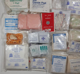 Vintage Medical Bandage Gauzes and Other Emergency First Aid Supplies New in Package
