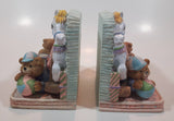 Horse and Teddy Bear Themed 4 3/4" Tall Heavy Resin Bookends