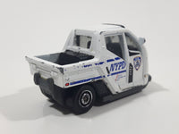 2016 Matchbox NYPD Police Parking "Meter Made" White Die Cast Toy Car Emergency Vehicle