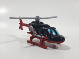 2016 Hot Wheels Police Pursuit Propper Chopper Black Die Cast Toy Helicopter