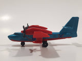 2009 Matchbox Blaze Buster Water Bomber Airplane Blue and Red Die Cast Toy Aircraft