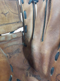 Mizuno Power Lock Finch Pocket 2 Fast Pitch Model GFN 1257 Brown Baseball Glove 12.5 Inches