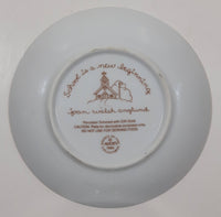 1986 Avon School Is A New Beginning 5" Diameter 22K Gold Rimmed Porcelain Collector Plate Joan Walsh Anglund