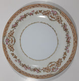 Vintage Occupied Japan Narumi China Pink Flowers 5" Diameter Side Plate