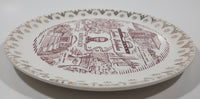 Vintage Kentucky Lincoln's Birth Place Porcelain 8" Diameter Collector Plate