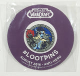 Blizzard Entertainment World of Warcraft August 2016 Loot Pin Anti-Hero New in Package