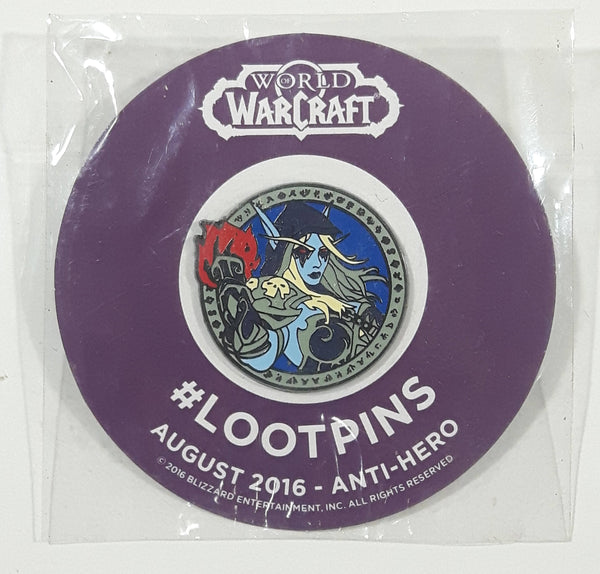 Blizzard Entertainment World of Warcraft August 2016 Loot Pin Anti-Hero New in Package