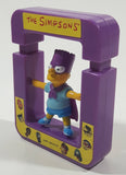 1997 Subway The Simpsons Spinning Bartman Character 3 1/2" Tall Plastic Toy Figure Matt Groening