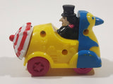 1991 McDonald's Batman Returns Penguin in Umbrella Roto-Roadster Car 3" Long Plastic Toy Figure Vehicle