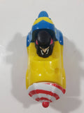 1991 McDonald's Batman Returns Penguin in Umbrella Roto-Roadster Car 3" Long Plastic Toy Figure Vehicle