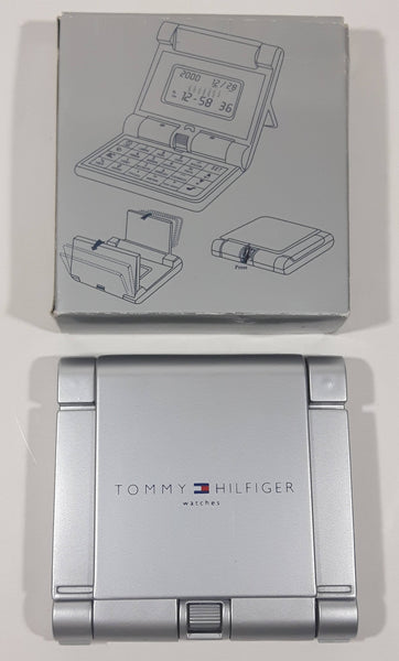 Tommy Hilfiger Watches World Time Alarm Timer Calculator Multi Function Digital Desktop Clock