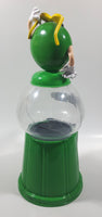 M&M's Ms Green Character Gumball Style Plastic Candy Dispenser 12" Tall