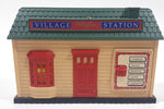 1989 New Bright Holiday Time Village Station Plastic Train Toy