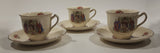 Vintage Alfred Meakin England Coronation of H.M. Queen Elizabeth II Crowned June 2nd 1953 Tea Cup and Saucer Set of 3